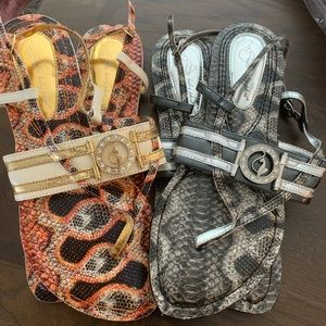 Sandals Sz 10 NWT - 2 PAIRS!